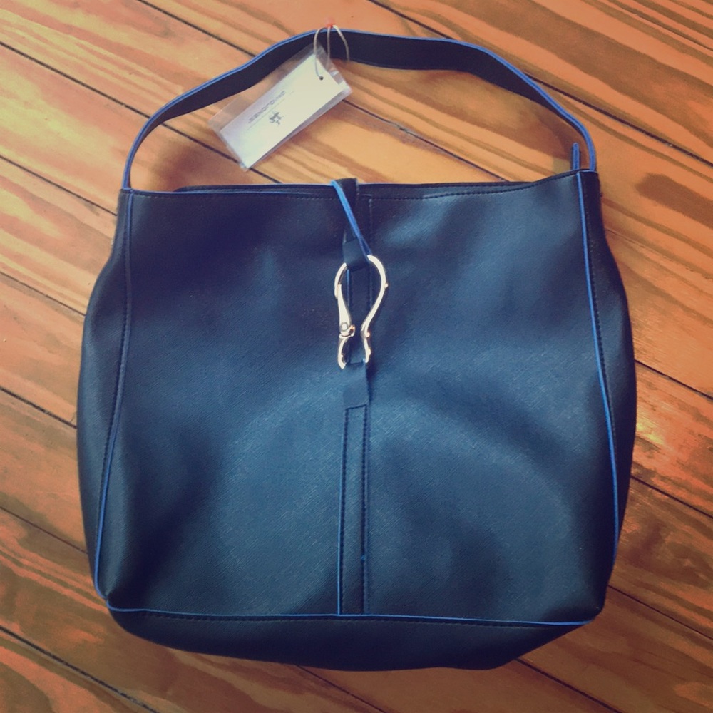 NWT oversized david jones leather purse!